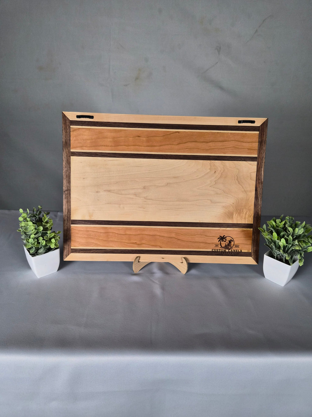 Handmade Bald Eagle Hardwood Wall Art – Walnut, Maple & Cherry