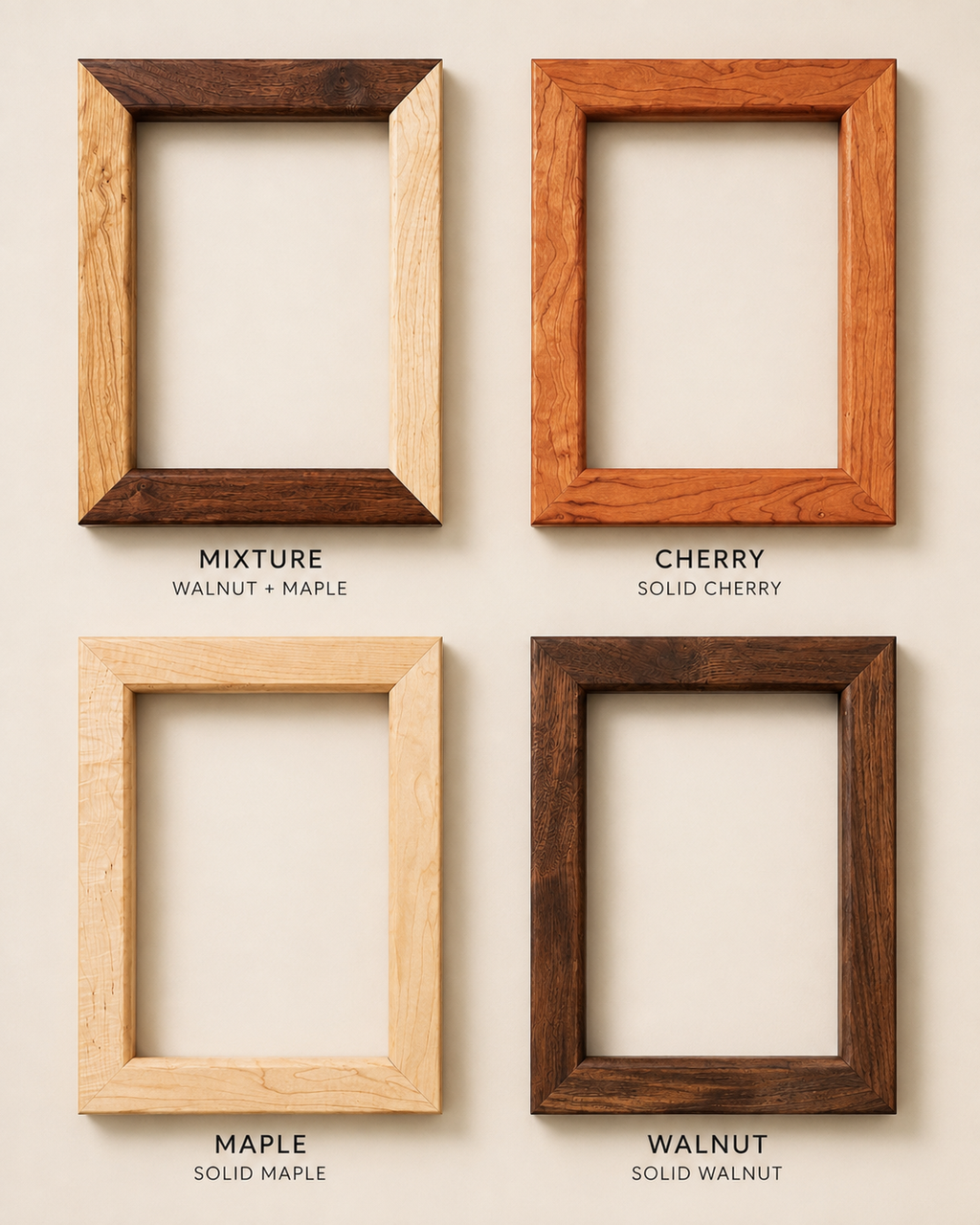 Custom Heirloom Portrait – Laser Engraved Photo & Handcrafted Hardwood Frame
