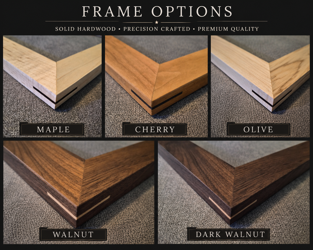 Custom Heirloom Portrait – Laser Engraved Photo & Handcrafted Hardwood Frame