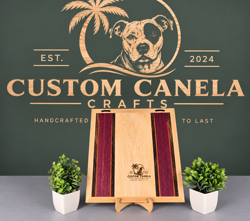 Handcrafted Vintage Locomotive Hardwood Wall Art – Maple, Walnut & Purpleheart